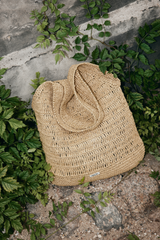 Day Crochet Tote - Beige