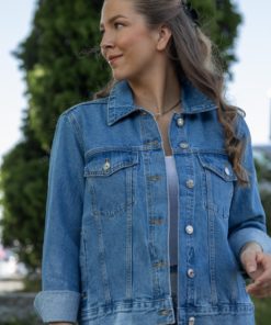 Nichole denim jacket - Medium Blue