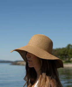 Day Icon Straw Hat - Crockery