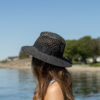 Day Raffia Straw Hat - Black