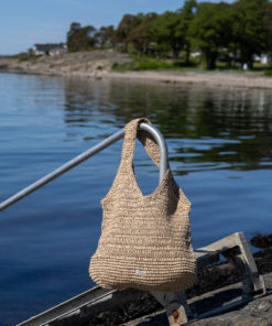 Day Crochet Tote - Beige