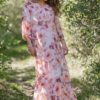 Berit printed dress - Pink Nectar