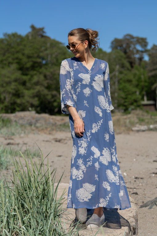 Berit printed dress - Oceanna Stunning