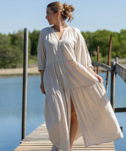 Nataliya dress - French Oak