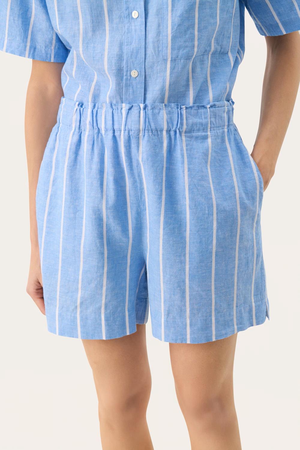 Rigge shorts - Blue stripe