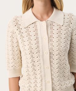 Rhoda Cardigan - Whitecap Gray