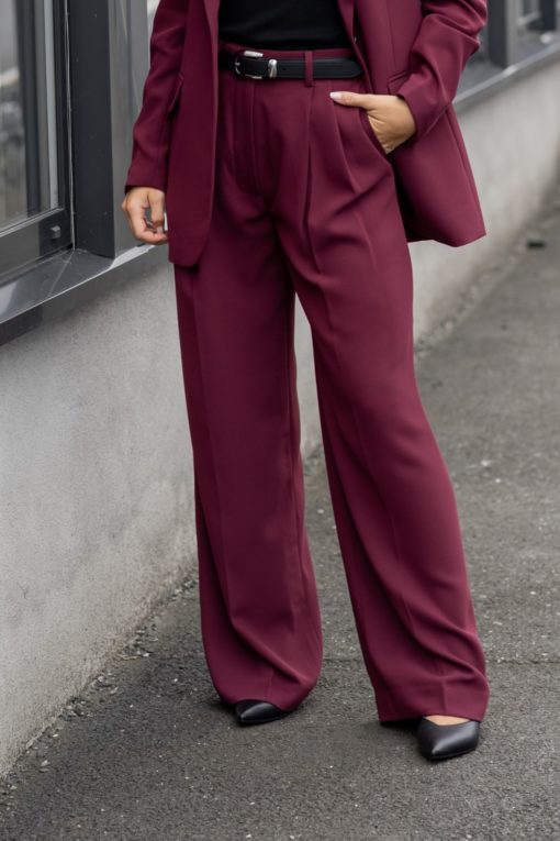 Enzo - Burgundy