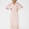 Terja Dress - Lotus silver metal