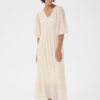 Terja Dress - Silver Metallic