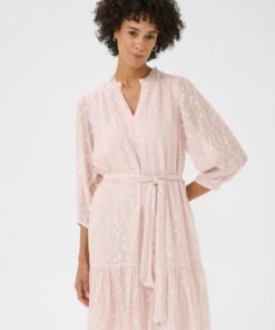 Tannie Dress - Lotus silver metal