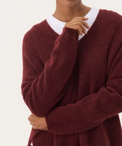 Titana Pullover - Tawny port