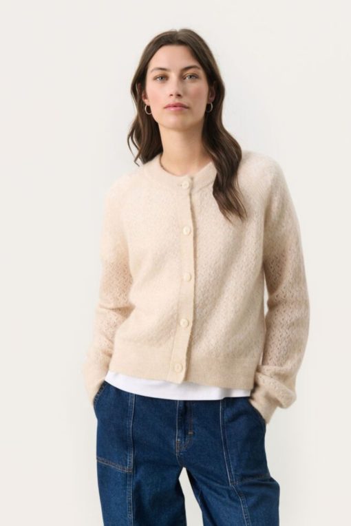 Thora Cardigan - French Oak