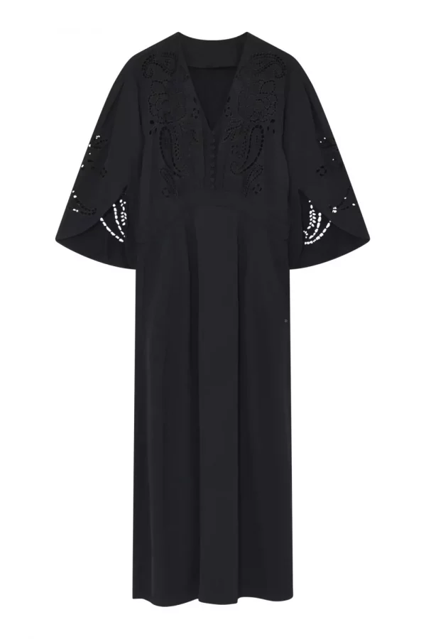 Kendi, long dress - Black