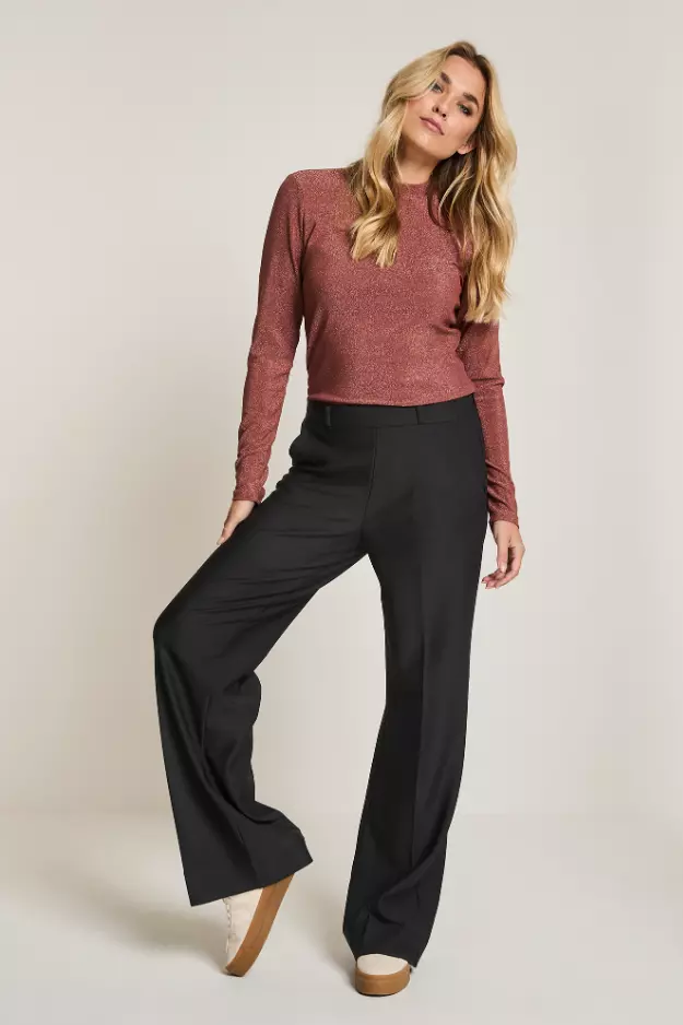 Mira, Twill Jersey - Black