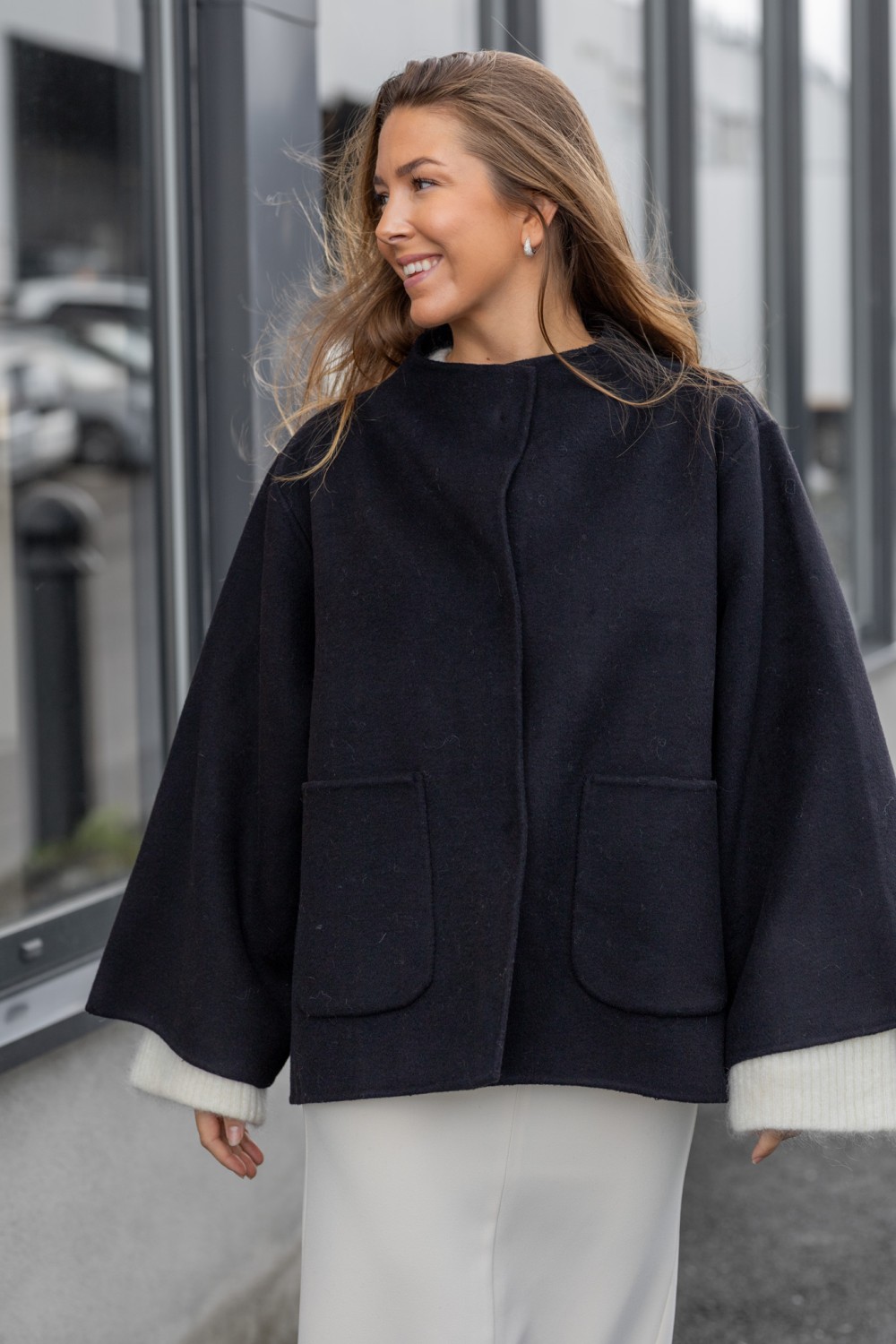 Tritsis w. pockets jacket - Black