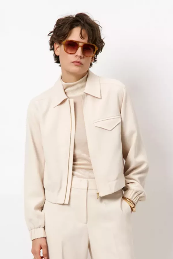 Prince bomber jacket - Oatmeal cream
