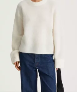 Niclas short sweater - White
