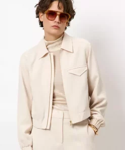 Prince bomber jacket - Oatmeal cream