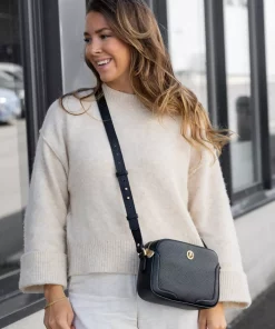 Image zip crossbody - Black