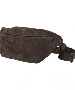 Faith, suede bumbag - Dark brown