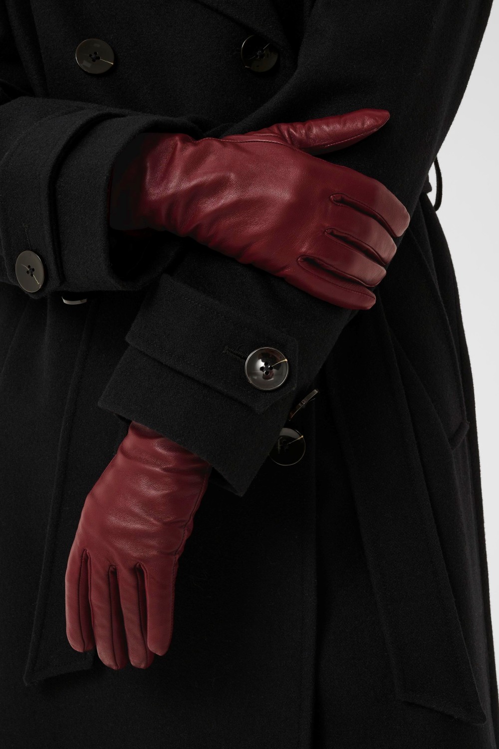 Carrin gloves - Tawny port