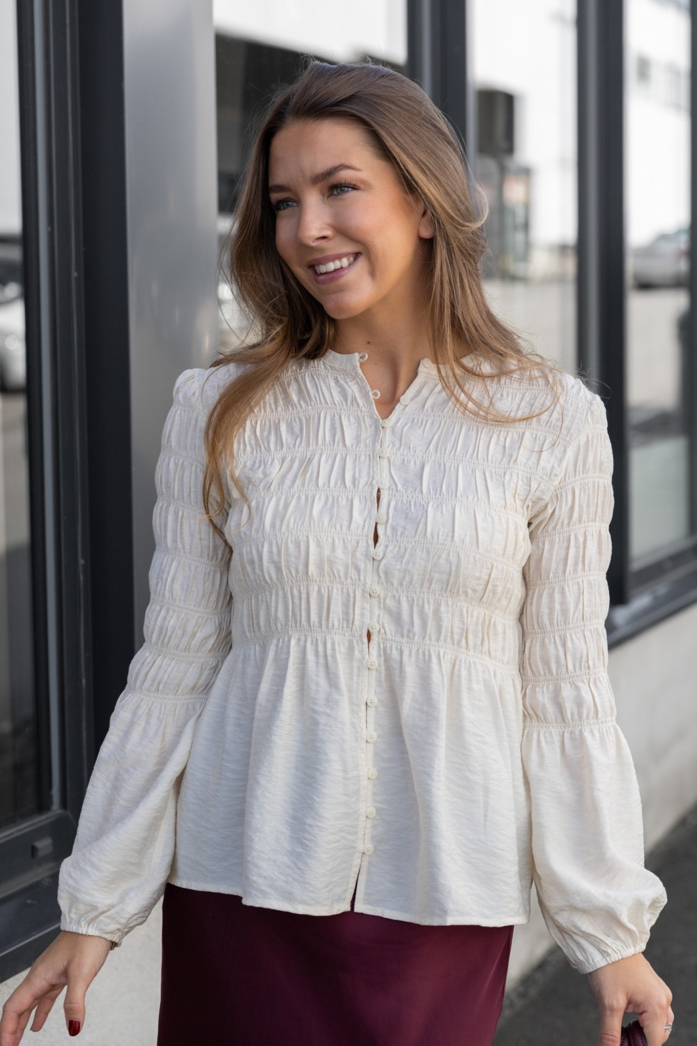 Siffe shirt - Eggnog