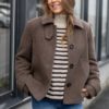 Sylvia jacket - Dark Walnut Melange
