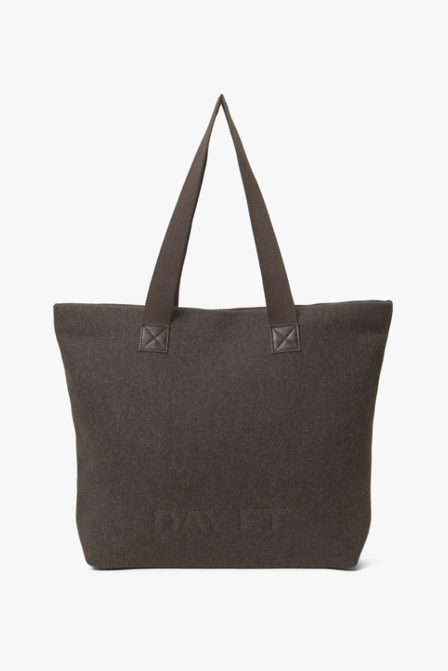 Day Woolen Bag - Chocolate Melange