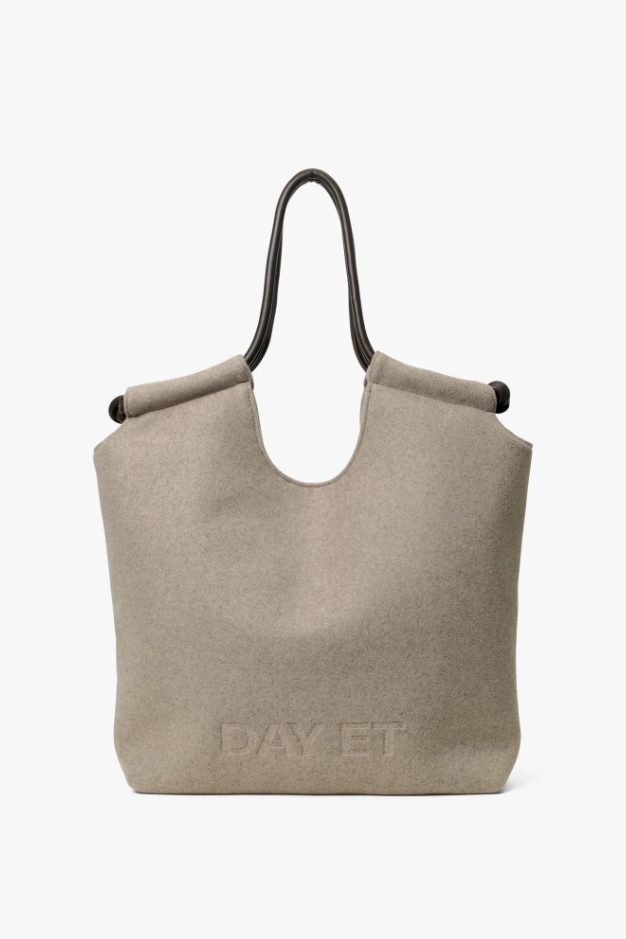 Day Woolen Tote - Brindle