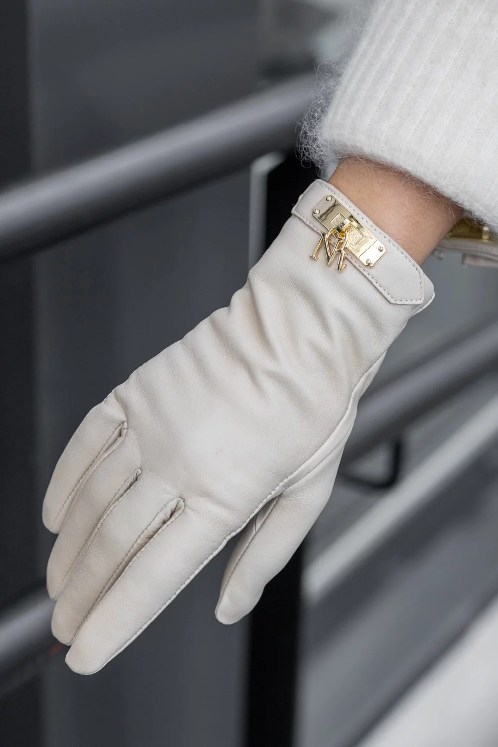 Jæren skinnhanske - Vanilje