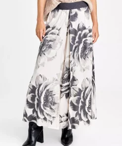 Leise, long skirt - Pale sand