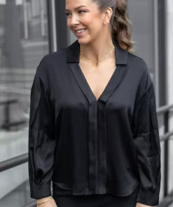 Niamin, shirt - Black