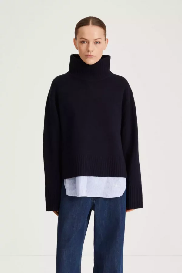 Hilary Sweater - Navy