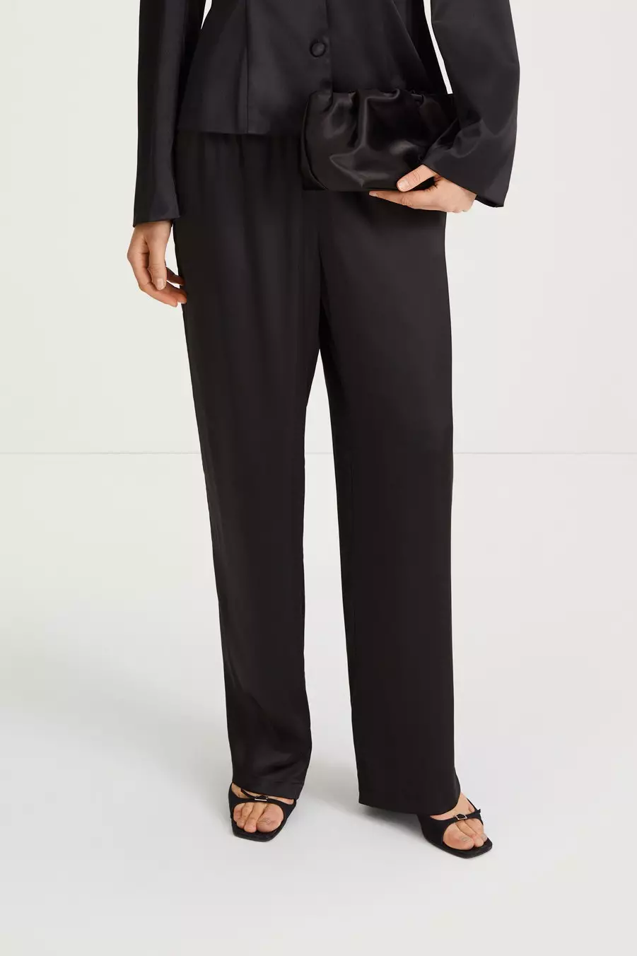 Maria long trousers - Black