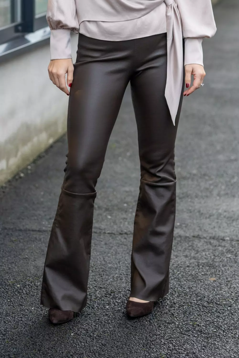 Molly skinnbukser - Brown