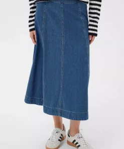 Petrina skirt - Medium blue denim
