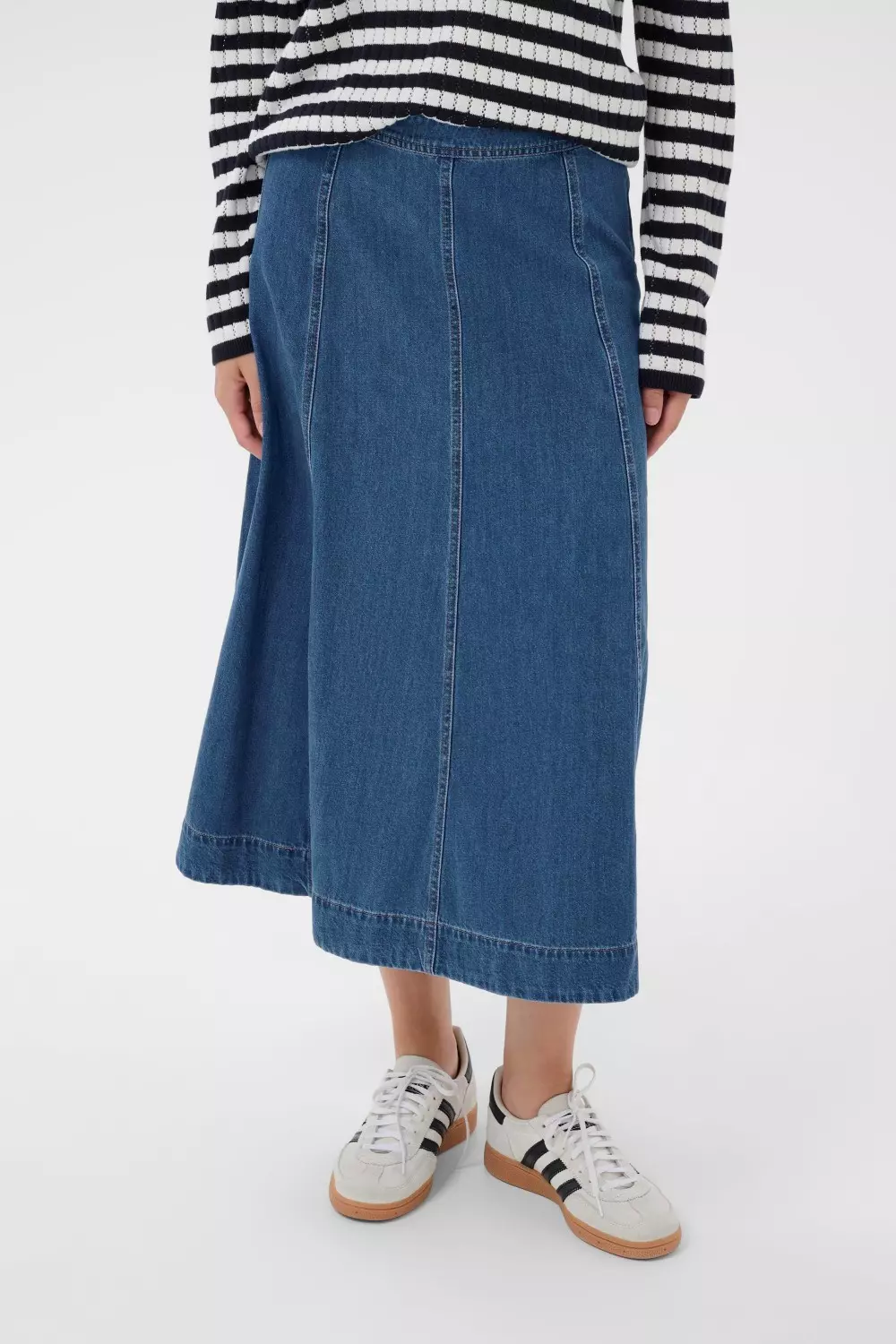 Petrina skirt - Medium blue denim