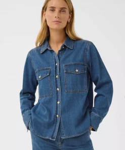 Payas shirt - Medium blue denim