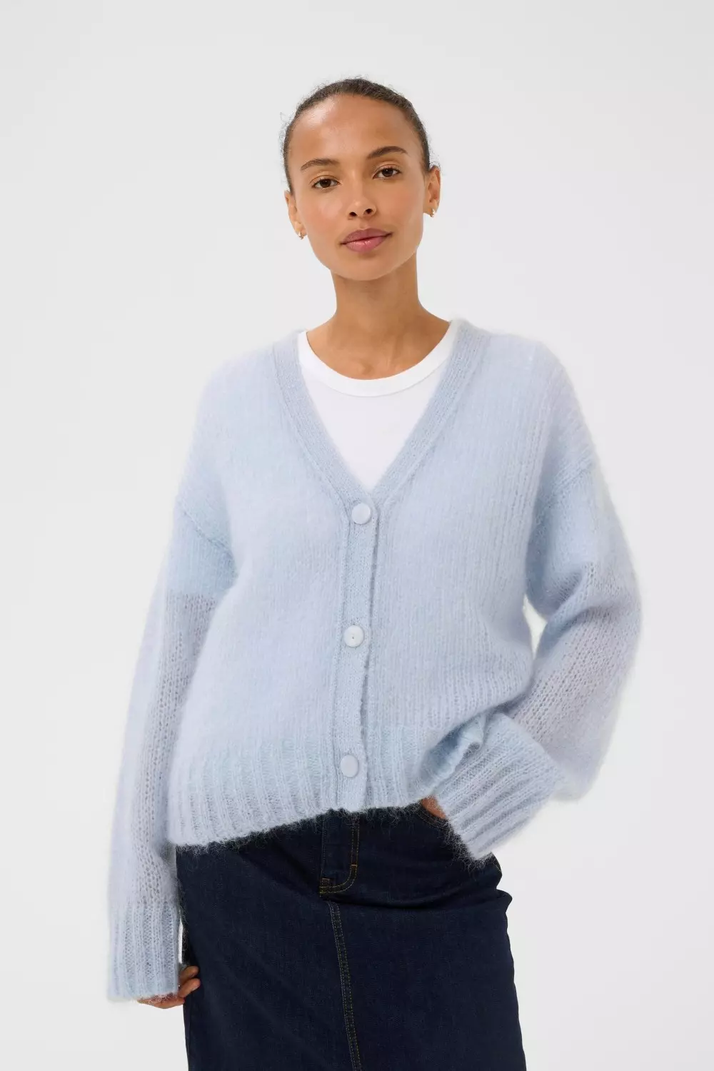 Zendaya cardigan - Heather
