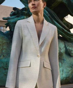 Stacie, blazer - Off white