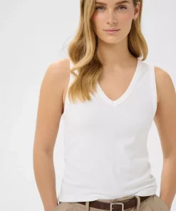 Nikkia top - Bright white
