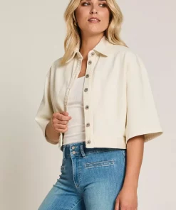 Mauve Jacket - Natural Cream