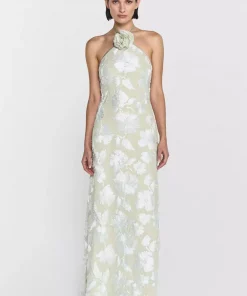 Rose dress - Pale green