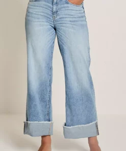 Mira (turn up) - Light indigo