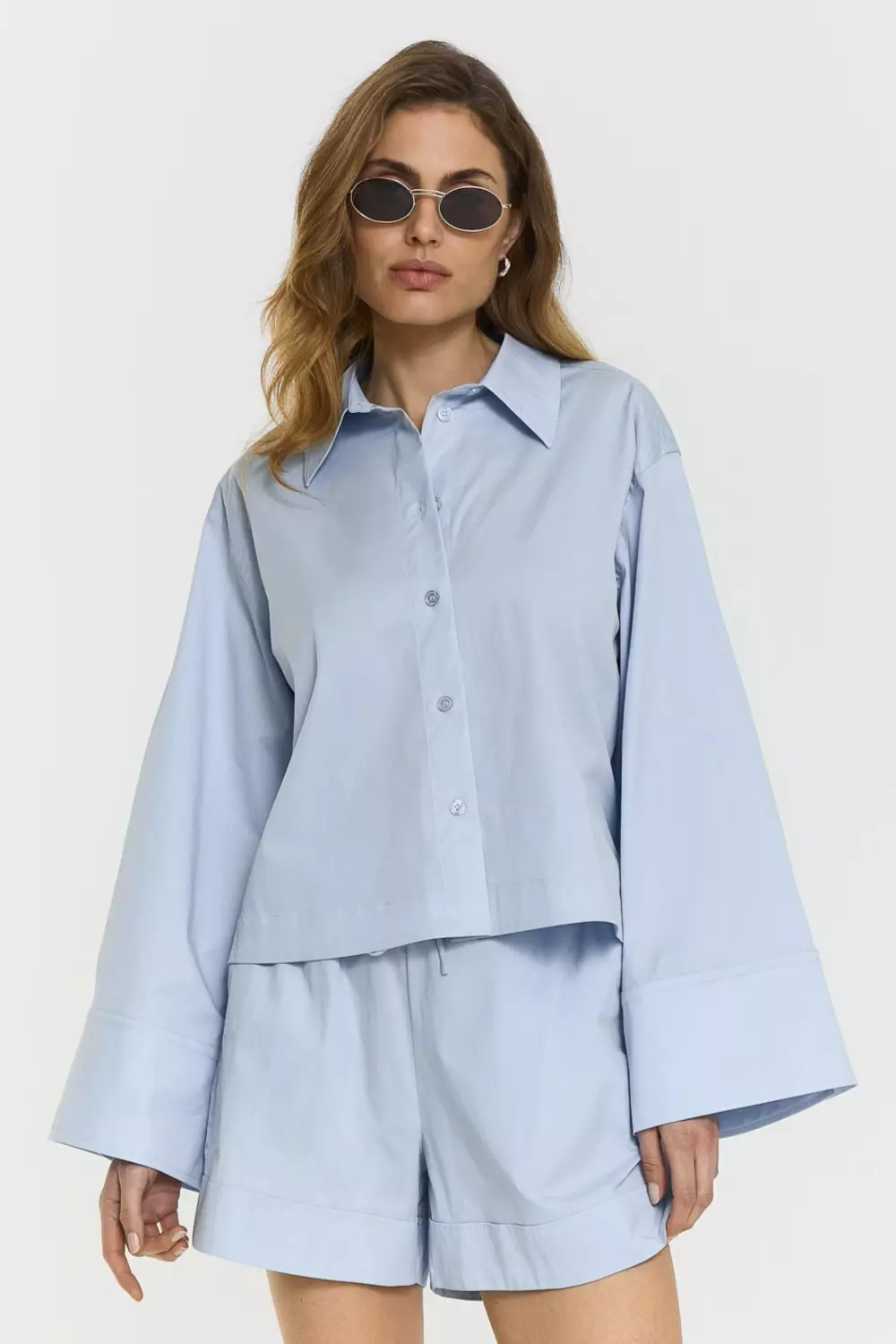 Fiola Shirt - Pale Blue