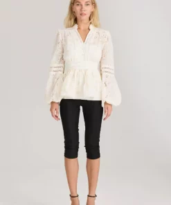 Aliah Daisy Blouse - Cream