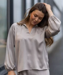 Hilde silkebluse - Canvas