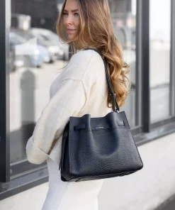 Blossom shoulder bag - Black