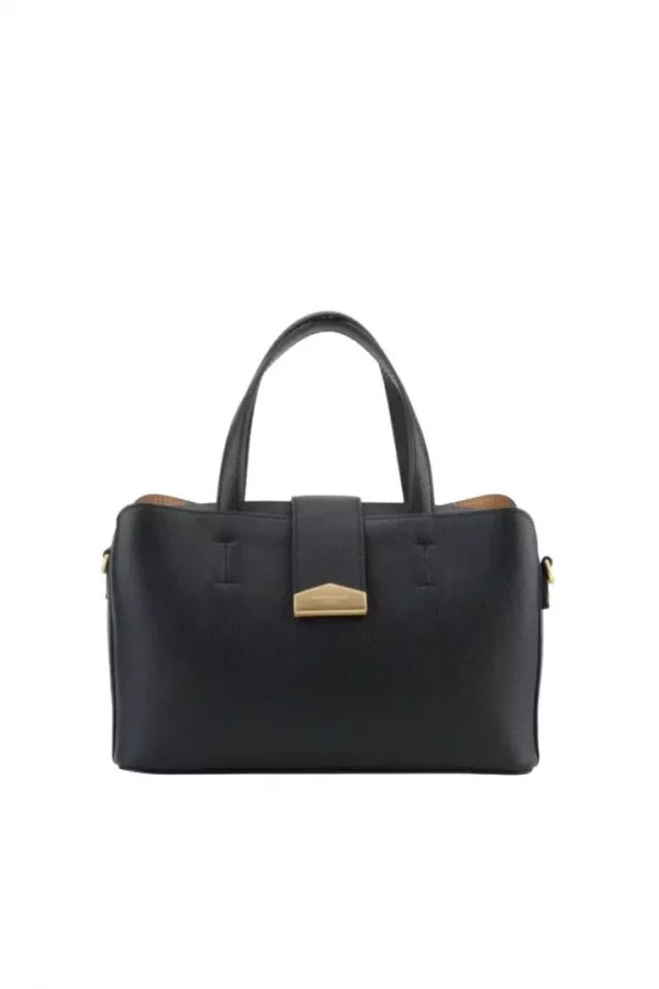 Cavalcade medium satchel bag - Black