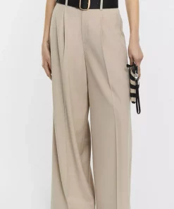 Henny trousers - Beige Melange